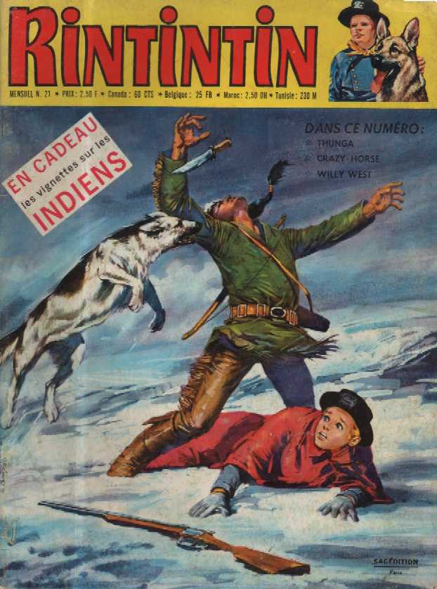 Scan de la Couverture Rintintin Rusty n 21